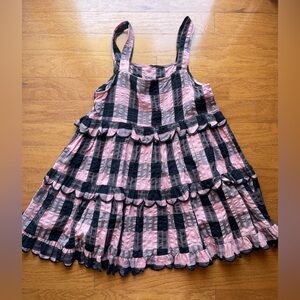 ASOS Design Checkered Mini Dress Size 6